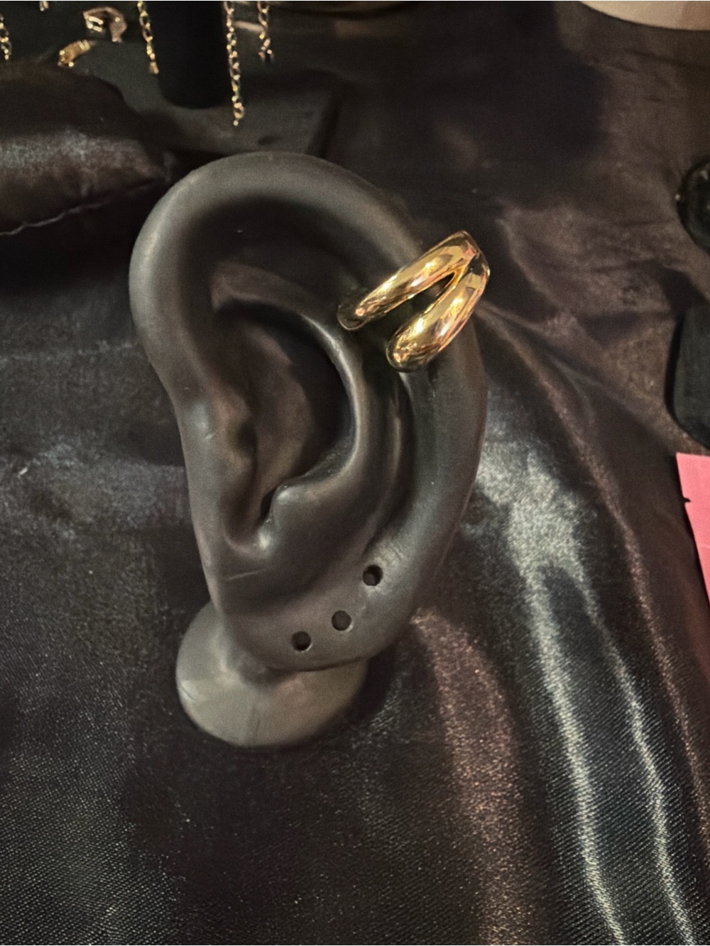 Double Gold-Tone Ear Cuff Hoop for Women